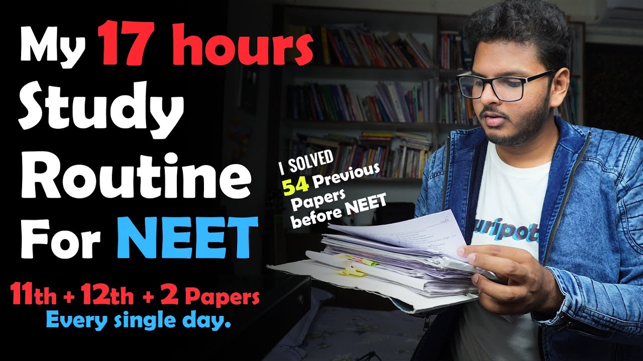 Extreme NEET Timetable That Transformed My Life 📝