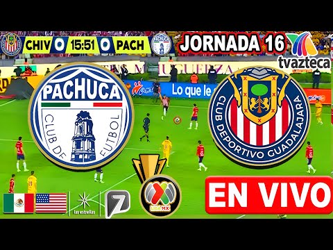 🔴 EN VIVO: PACHUCA vs CHIVAS | ✅ TUBI | JORNADA 16 LIGA MX 2025 | Donde ver Pachuca vs Chivas Tubi