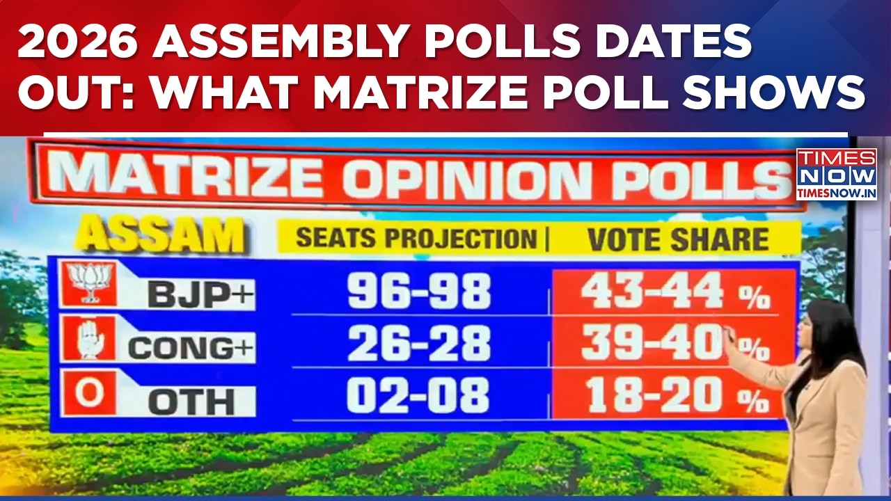 2026 Assembly Polls: BJP+ Likely to Win 96-98 Seats 🗳️