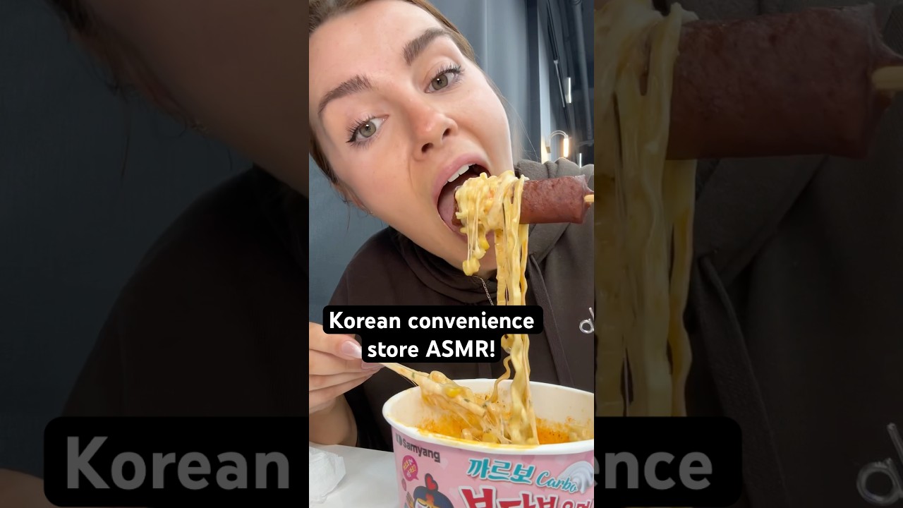 Ultimate Korean Convenience Store ASMR Experience 🎧