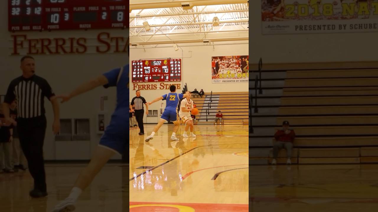 24 Ferris State’s Ethan Erickson Scores 24 in 2nd Half 🏀