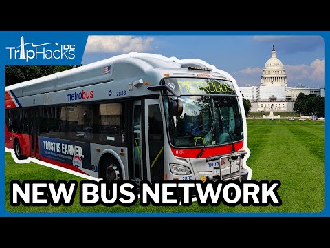 How to Use the NEW Metrobus Network in Washington DC
