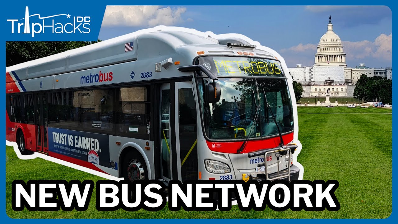 Discover the New Metrobus Network in Washington DC 🚍 – Your Guide to the 2025 Overhaul