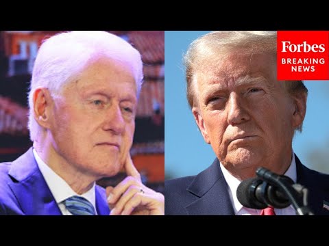 Trump Reacts To Bill Clinton Giving Him 'Great Credit' For Peace Deal That Ended Israel-Hamas War