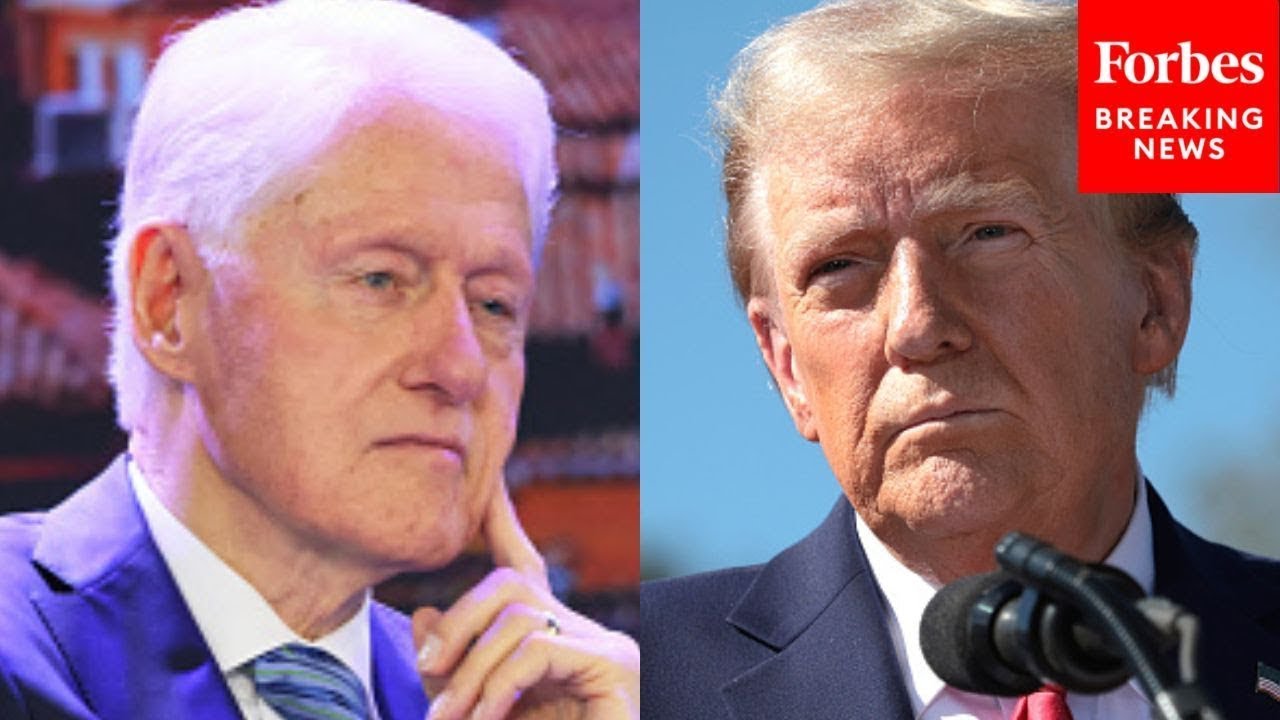 Trump Responds to Bill Clinton's Praise for His Role in Israel-Hamas Peace Deal 🇺🇸