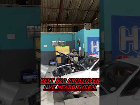 BEST B20 CROSSOVER, VTEC SAID HOLD MY BEER! #honda #vtec #shorts