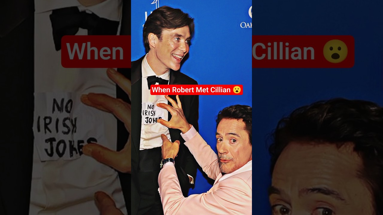 Cillian Murphy Impressed Robert Downey Jr. 😯