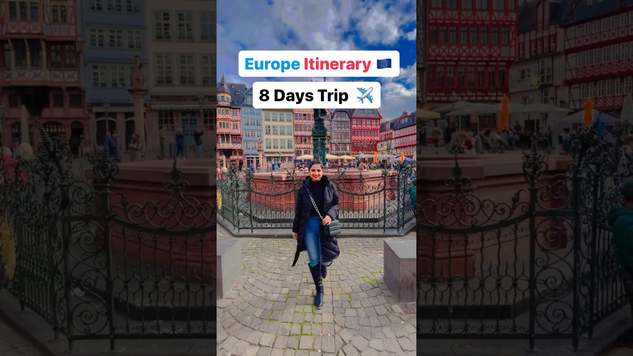 8-Day Europe Trip: Paris, Amsterdam & Belgium 🇪🇺