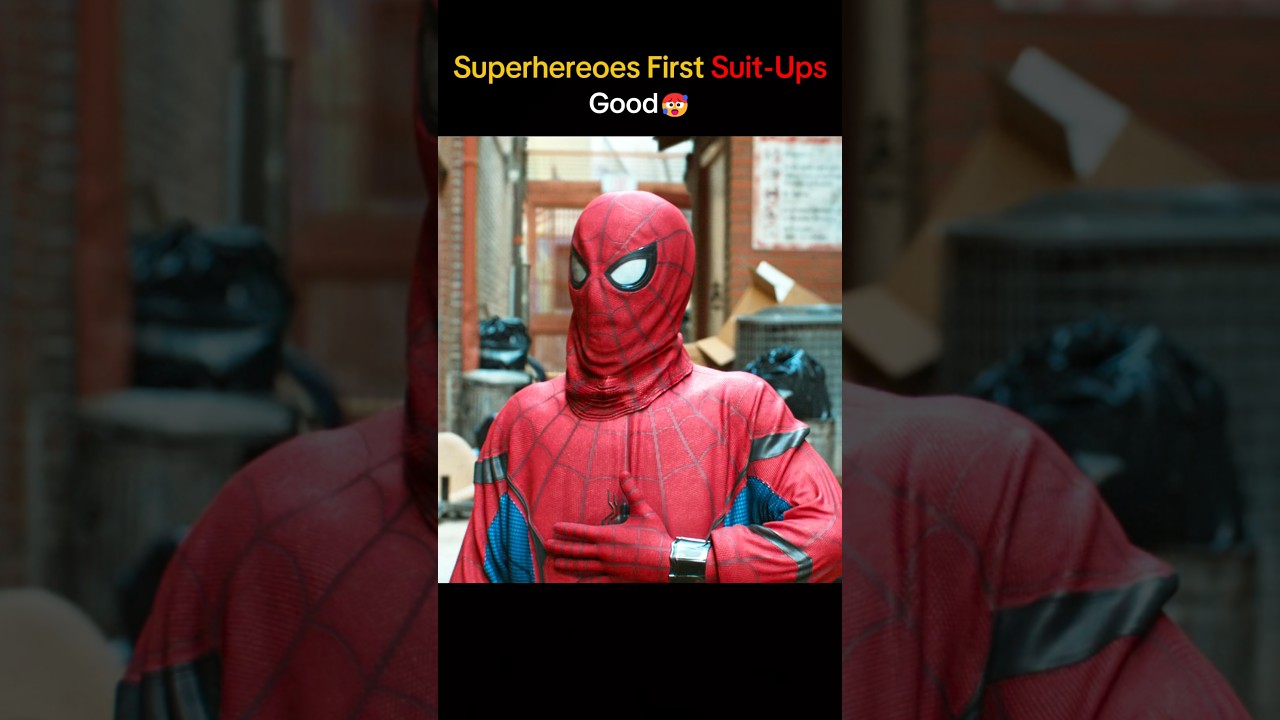 Superheroes' First Suit-Up: From Cringe to Legend π¦ΈββοΈ