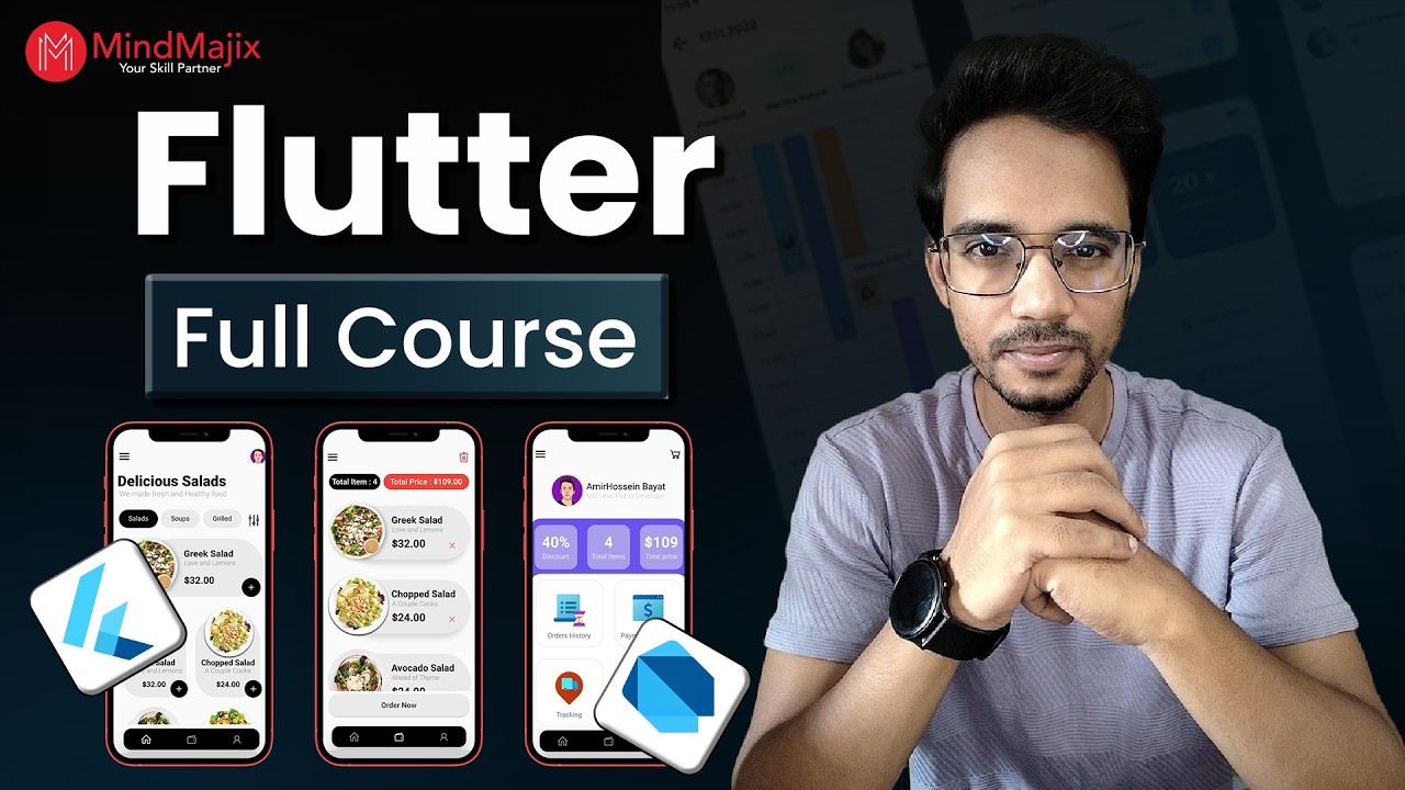 Flutter Full Course 2026: Build Cross-Platform Apps