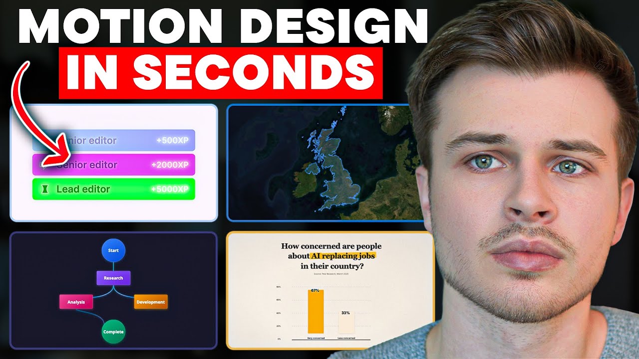 Create Motion Graphics FAST with This AI Tool