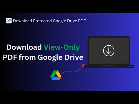 View Only Google Drive PDF Download (2025): Save Protected PDF