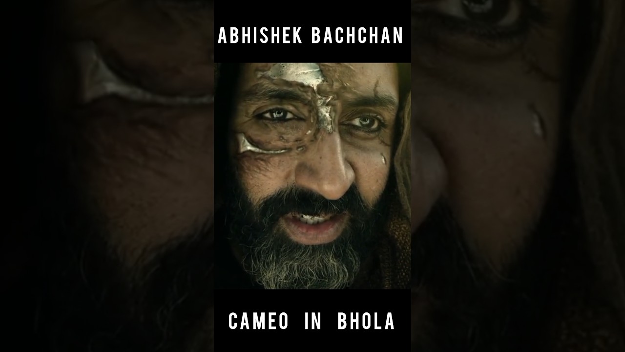 Abhishek Bachchan in Bhola 🎬