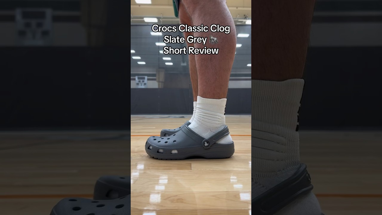 Crocs Classic Clog 'Slate Gray' Review 👟