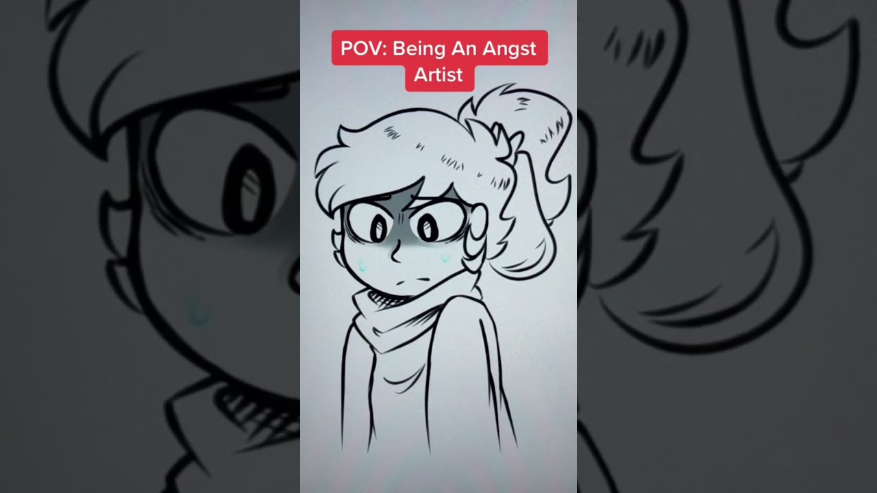 Being an Angst Artist 🎨 #shorts