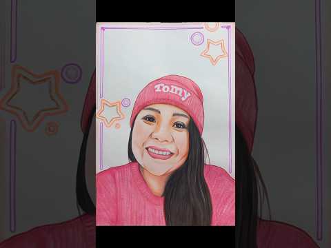 Menggambar cewek cantik#art #drawing #beautiful #shorts