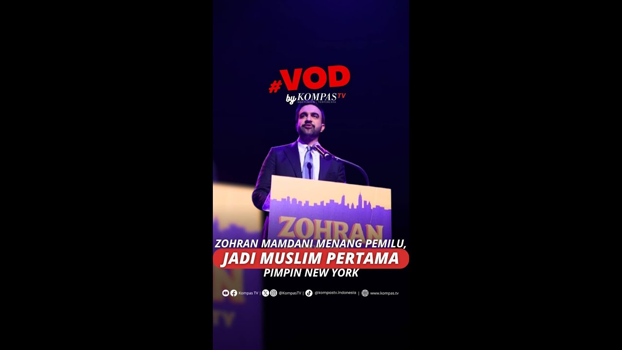 Zohran Mamdani Menang Pemilu, Jadi Muslim Pertama Pimpin New York