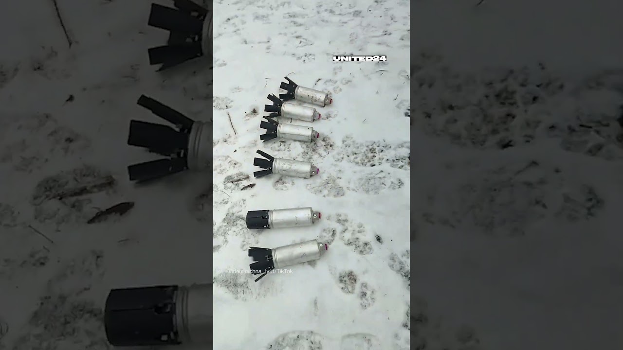 Ukrainian Soldiers Use Russian Cluster Munitions for Drones 🇺🇦