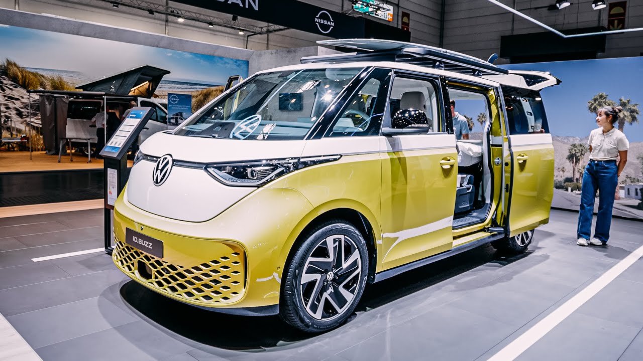 VW ID. BUZZ PRO 2024 Electric Camper Review 🚐
