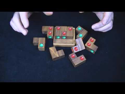 Dice Cube Challenge wood brain teaser puzzle from www.CreativeCrafthouse.com