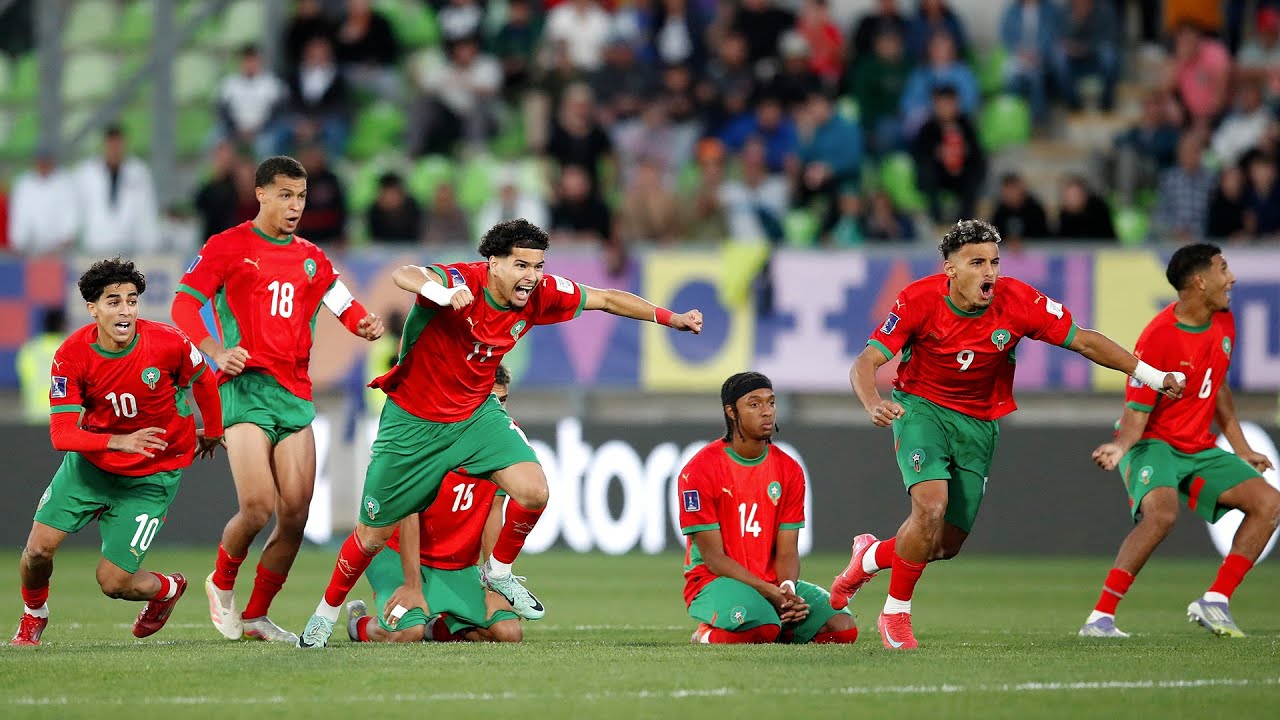 مواجهة مثيرة في نصف نهائي كأس العالم تحت 20 سنة: المغرب ضد فرنسا بركلات الترجيح ⚽️