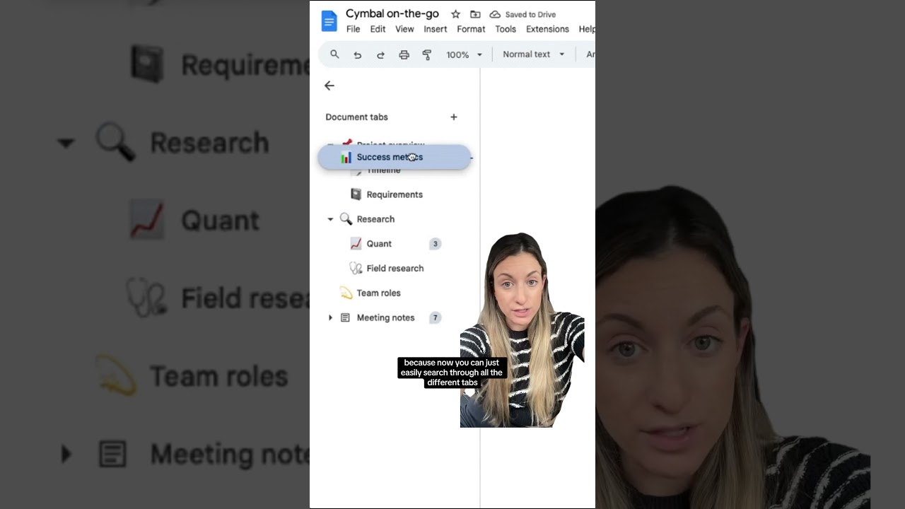 Discover the New TABS Feature in Google Docs 🚀