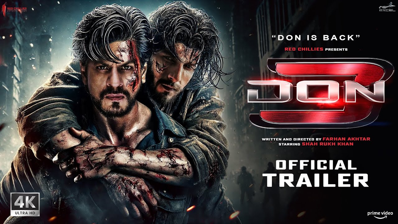 DON 3 Official Trailer: Shahrukh Khan, Ranveer Singh & More | 2025 Action Blockbuster 🎬