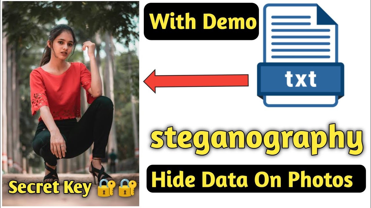 Hide Secret Files in Photos with Steganography 🔐