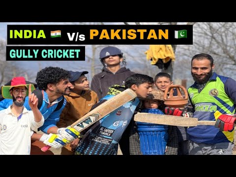 India v/s Pakistan Gully Cricket Funny Drama Kashmiri Rounders