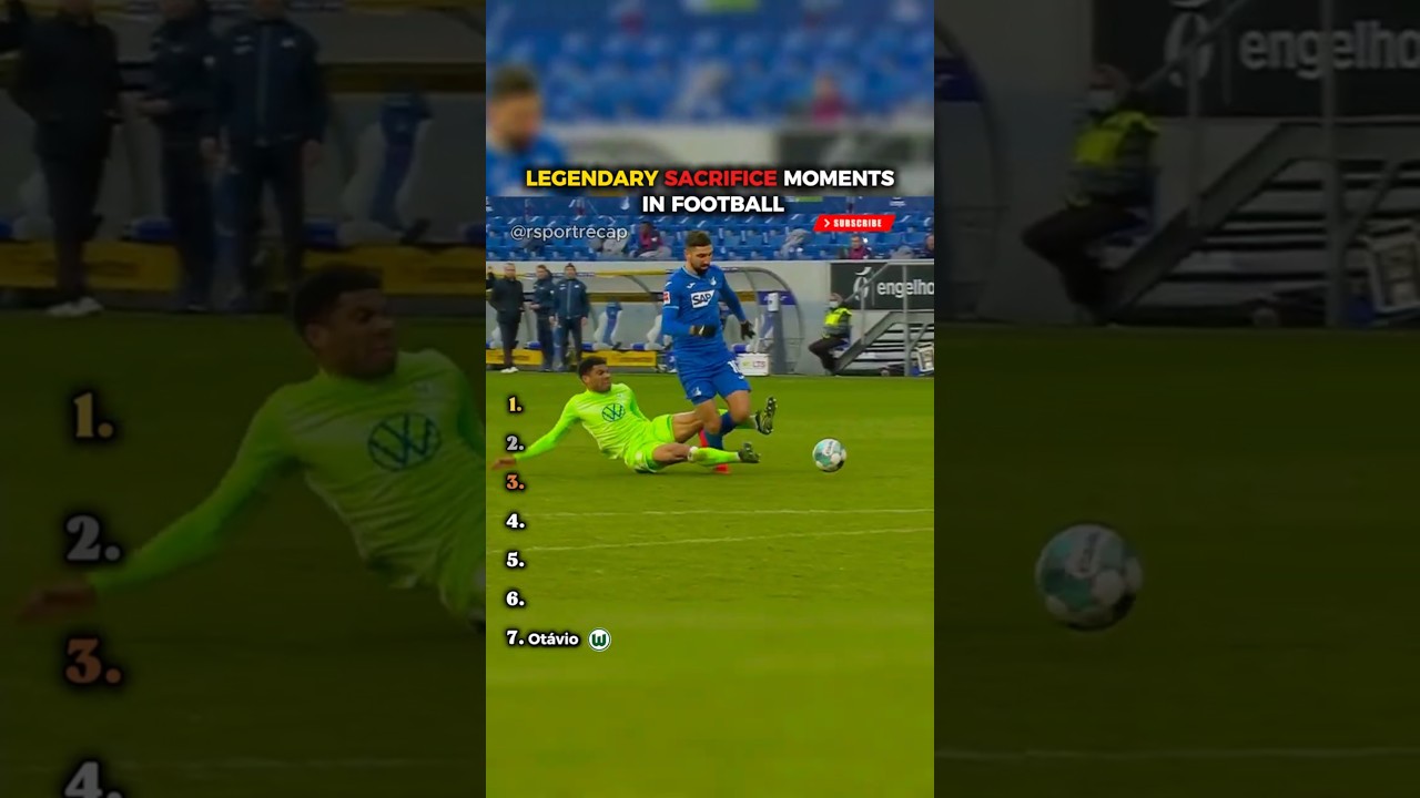 Epic Sacrifice Moments in Football ⚽
