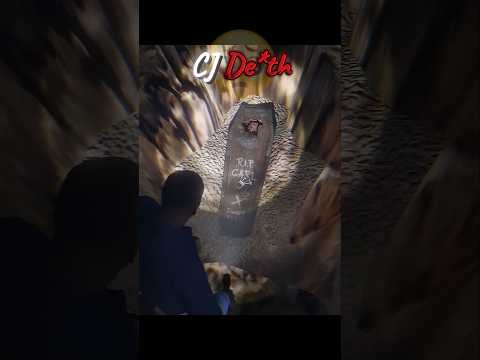 Gta San andreas Easter Eggs II CJ De*d (🥺) II #gta #grandtheftauto #shorts