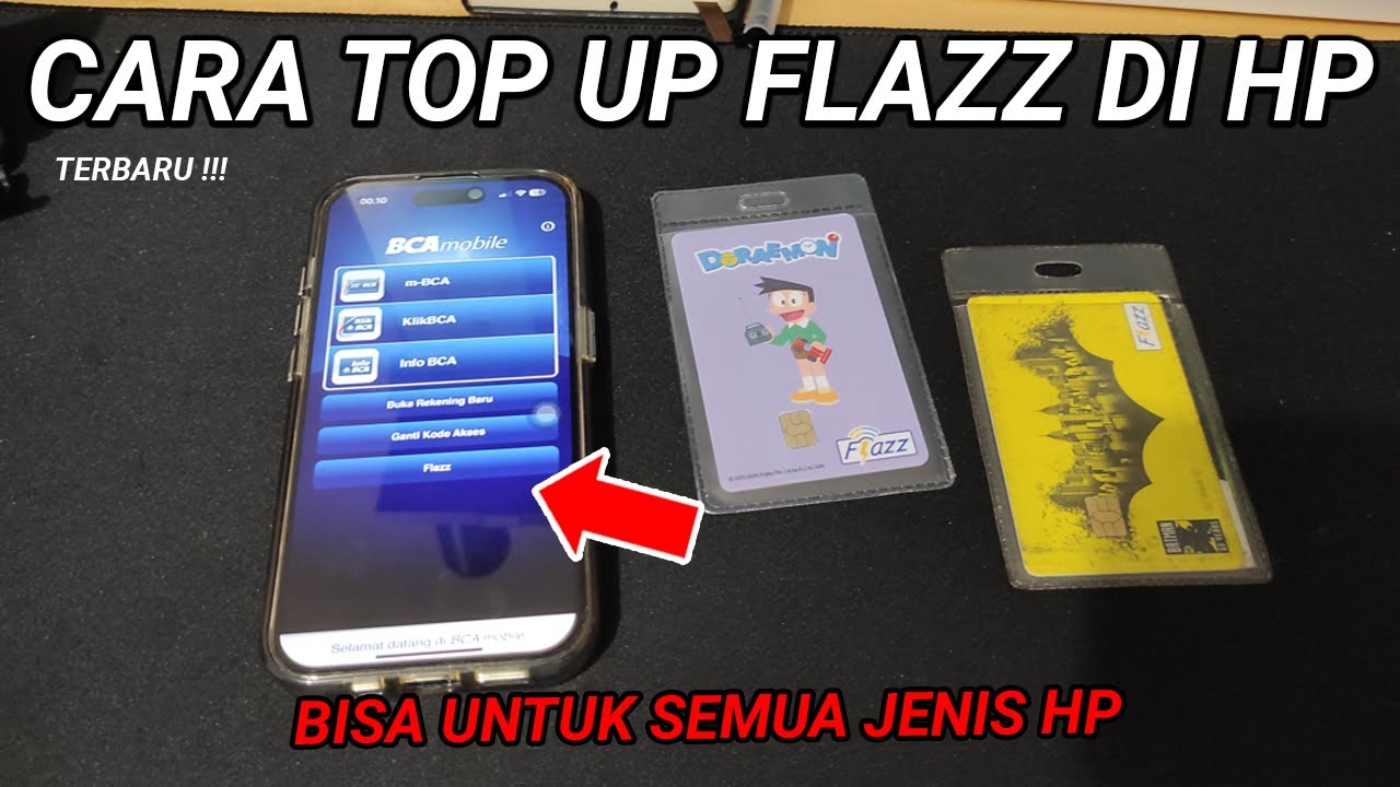 Top Up Flazz via BCA Mobile di iPhone & Android π±