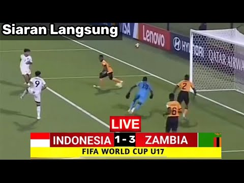 🔴SIARAN LANGSUNG . INDONESIA U17 VS ZAMBIA U-17 . FIFA WORLD CUP GRUP H  QATAR 2025