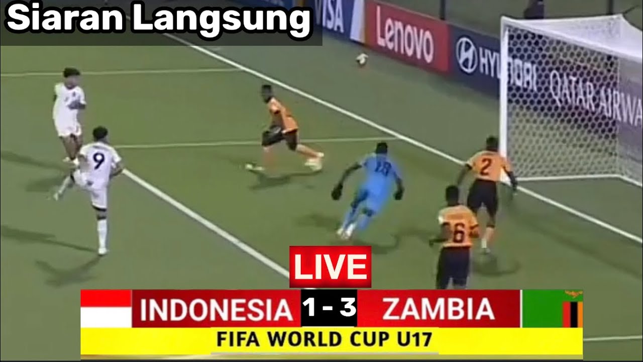 Live Broadcast: Indonesia U17 vs Zambia U17 - FIFA World Cup Group H Qatar 2025