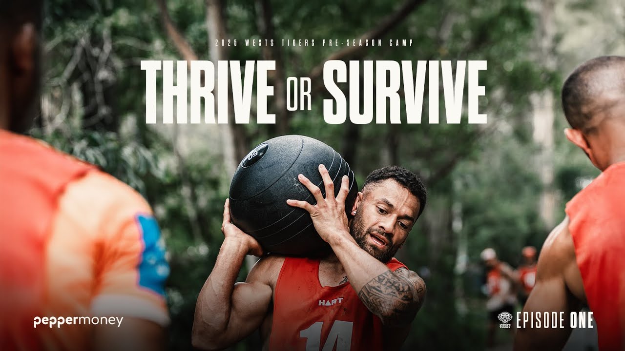 Thrive or Survive | Episode 1: Wests Tigers' Intense 2025 Pre-Season Camp 🏉