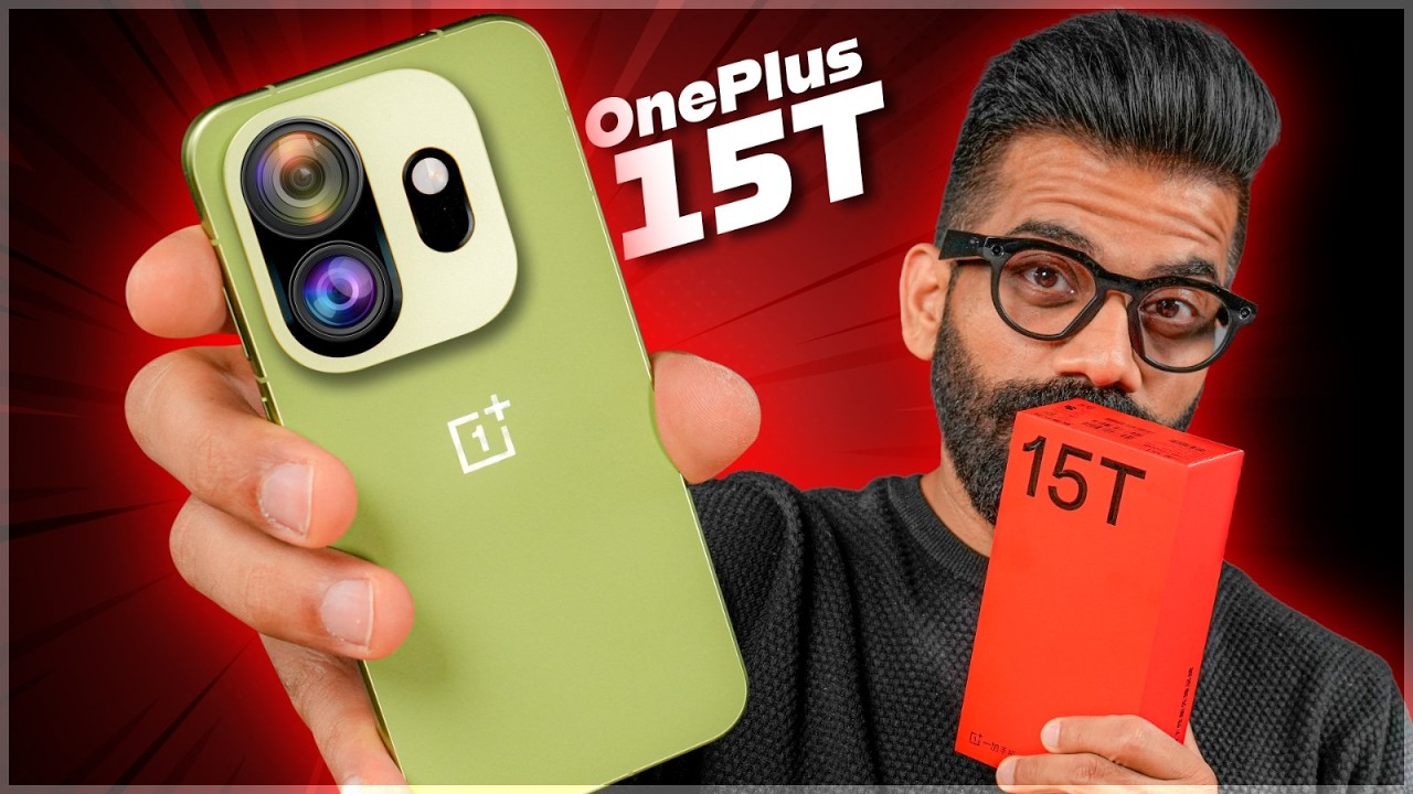 OnePlus 15T Unboxing & First Look 🔥