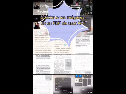 Convierte rápidamente tus imágenes en un PDF 📲