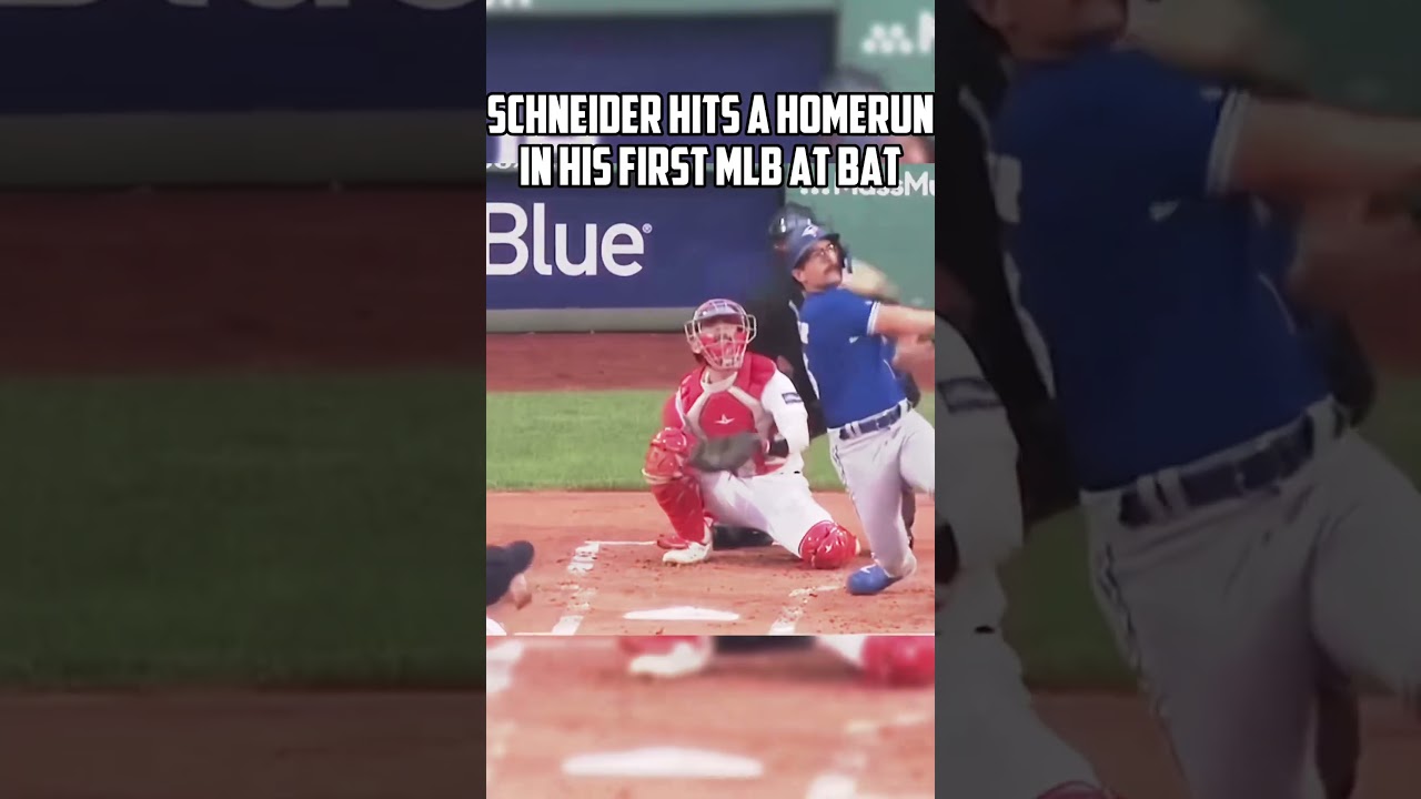 Davis Schneider's Epic MLB Debut: First At-Bat Goes Over the Monster! ⚾
