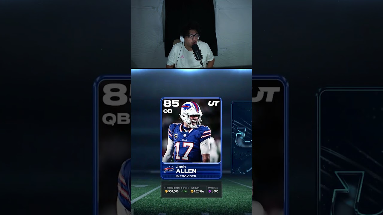 Unboxing a 1 Million Coin Card in Madden 26