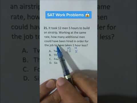 SAT Work Problems