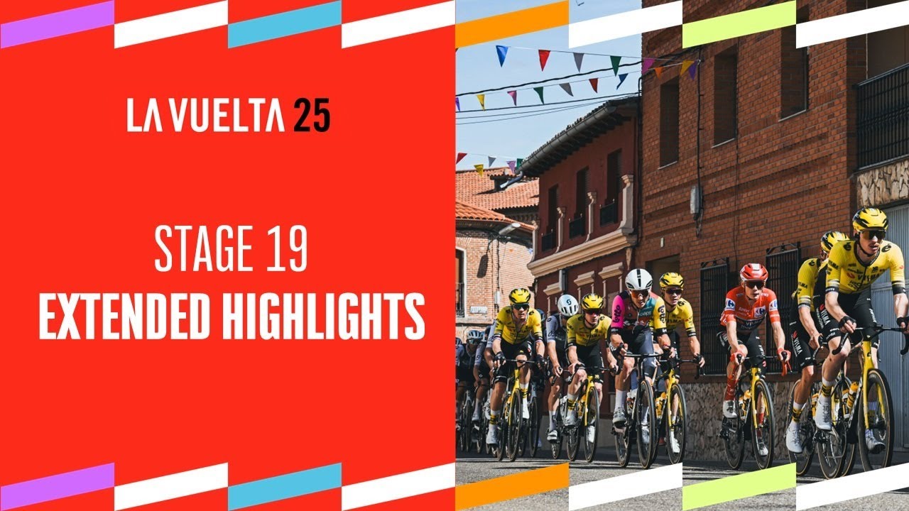 La Vuelta 2025 Stage 19 Highlights 🚴‍♂️