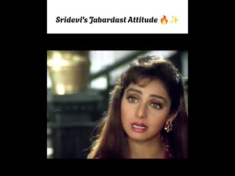 Sridevi's Acting in Laadla 🔥#bollywood #sridevi #moviescenes