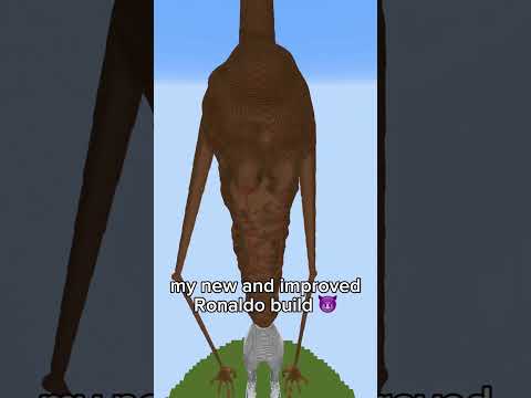 Did I do Ronaldo justice?  ⚽️ #ronaldo #cristianoronaldo #soccer #fyp #memes #minecraft #sports