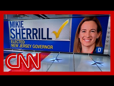 Democrat Mikie Sherrill projected to win New Jersey governor race