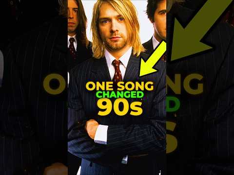 How did One SONG change the fate of the 90s ROCK? #nirvana #rock #rocklegends