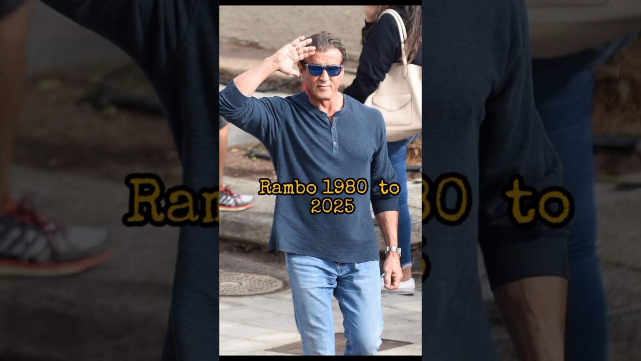 Rambo Then & Now: Stallone’s Epic Transformation (1982-2025)