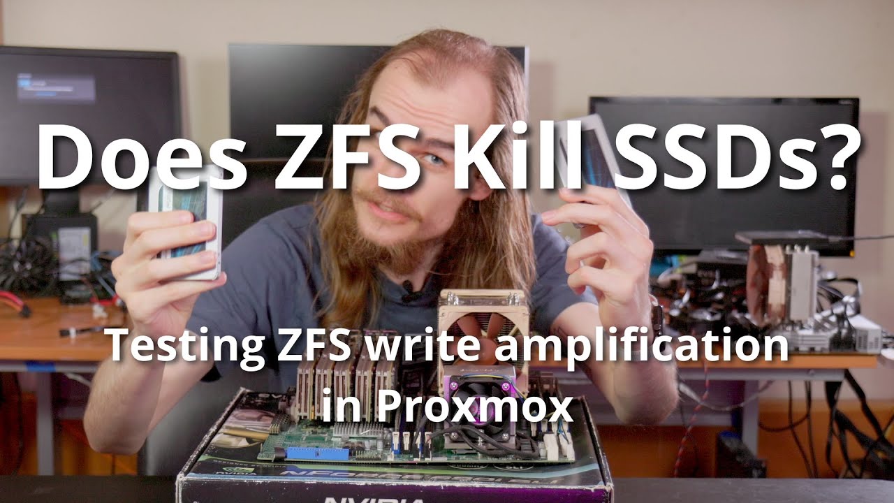 Does ZFS Damage SSDs? Testing Write Amplification