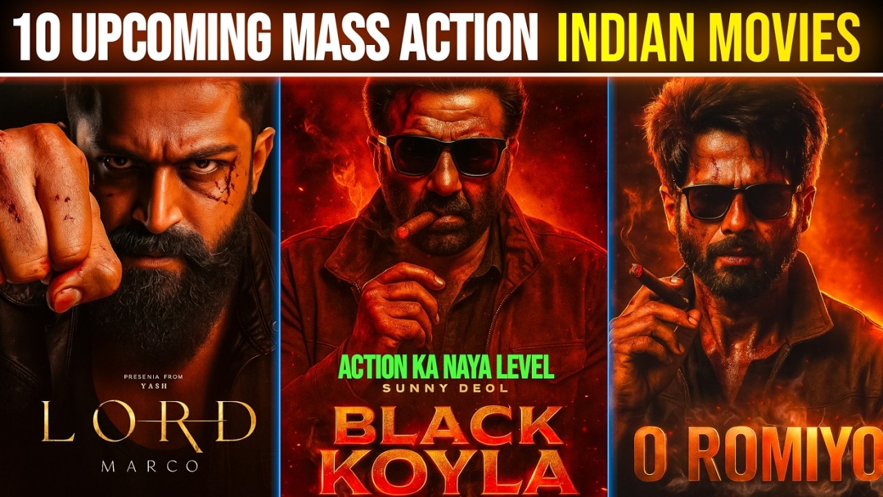 🔥 Top 15 Most Brutal Action Movies 2025–26 | Record Breaking Pan India Cinema