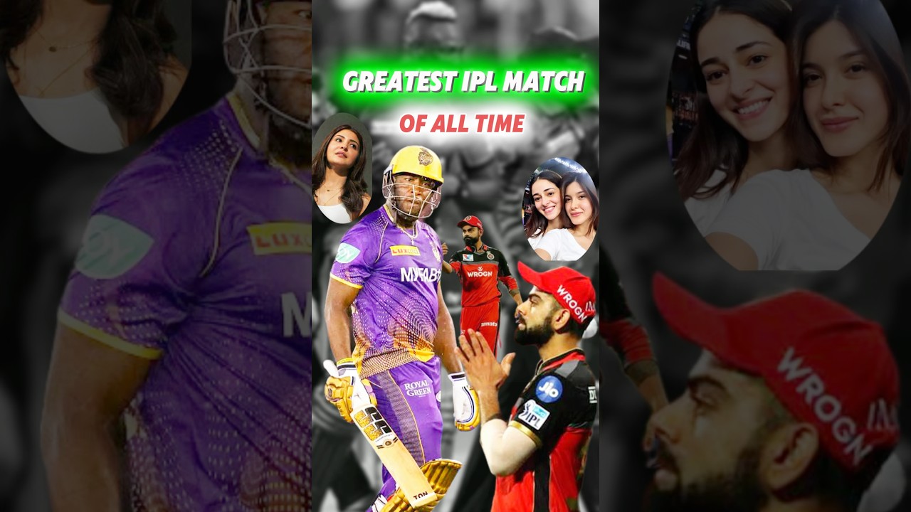 Epic RCB vs KKR IPL Match 🏏