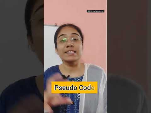 Difference between Pseudo Code & Algorithm | Pseudo Code | Algorithm | Shorts #shorts